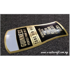 Customize Plate 2D Etching Brass Polishing Hairline Plaque/BPH_01